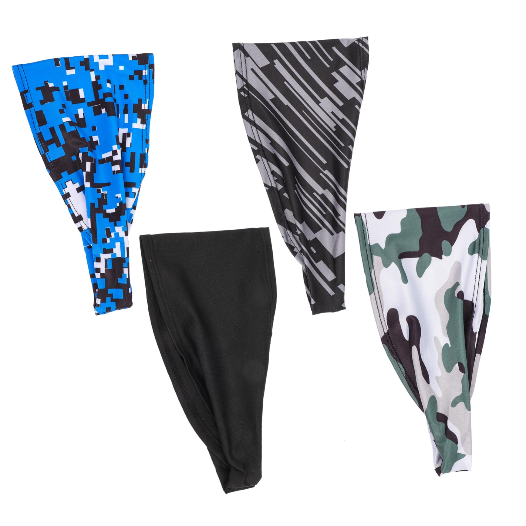 Yardwe Bande De Sueur Bandana Bandeau Headband Bande De Cheveux Élastiques À Cheveux Bande pour Hommes Fourniture De Yoga Bandes Anti-Transpiration Respirantes Polyester