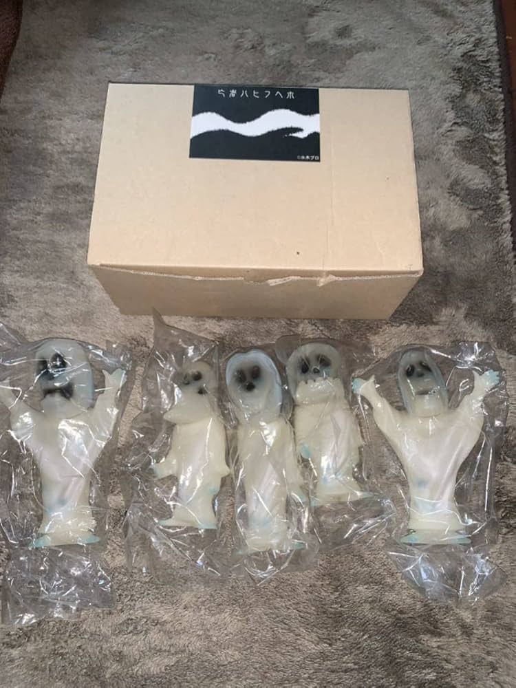 亡者ハヒフヘホ　クリア　誌上限定品　怪ZINE ソフビ　中袋未開封　水木しげる 亡者ハヒフヘホ クリア 誌上限定品 怪ZINE ソフビ 中袋未開封