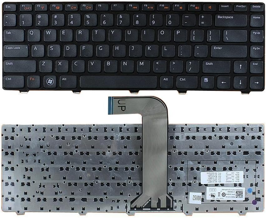 New Laptop Keyboard Replacement for Dell Latitude 3330 US Layout Black Color