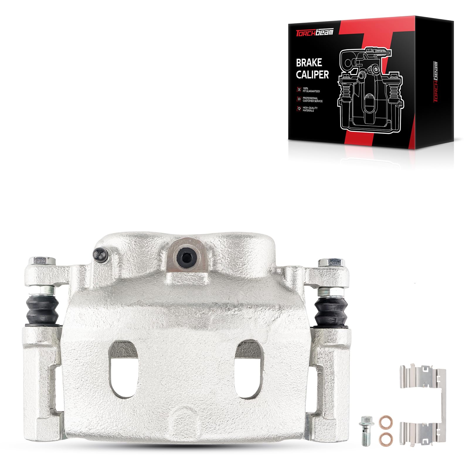 Torchbeam Brake Caliper For Chevrolet GMC Cadillac Front left for 2008-2018 Silverado 1500, 2008-2018 Sierra 1500, Front Right Passenger Side for 2015-2019 XTS, Disc Brake Caliper Replace # 18B4919A