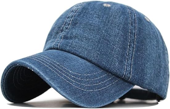 Baseball Cap Denim Baseball Cap Men Women Jeans Snapback Trucker Caps Casquette Plain Bone Hat Gorras Men Dad Male