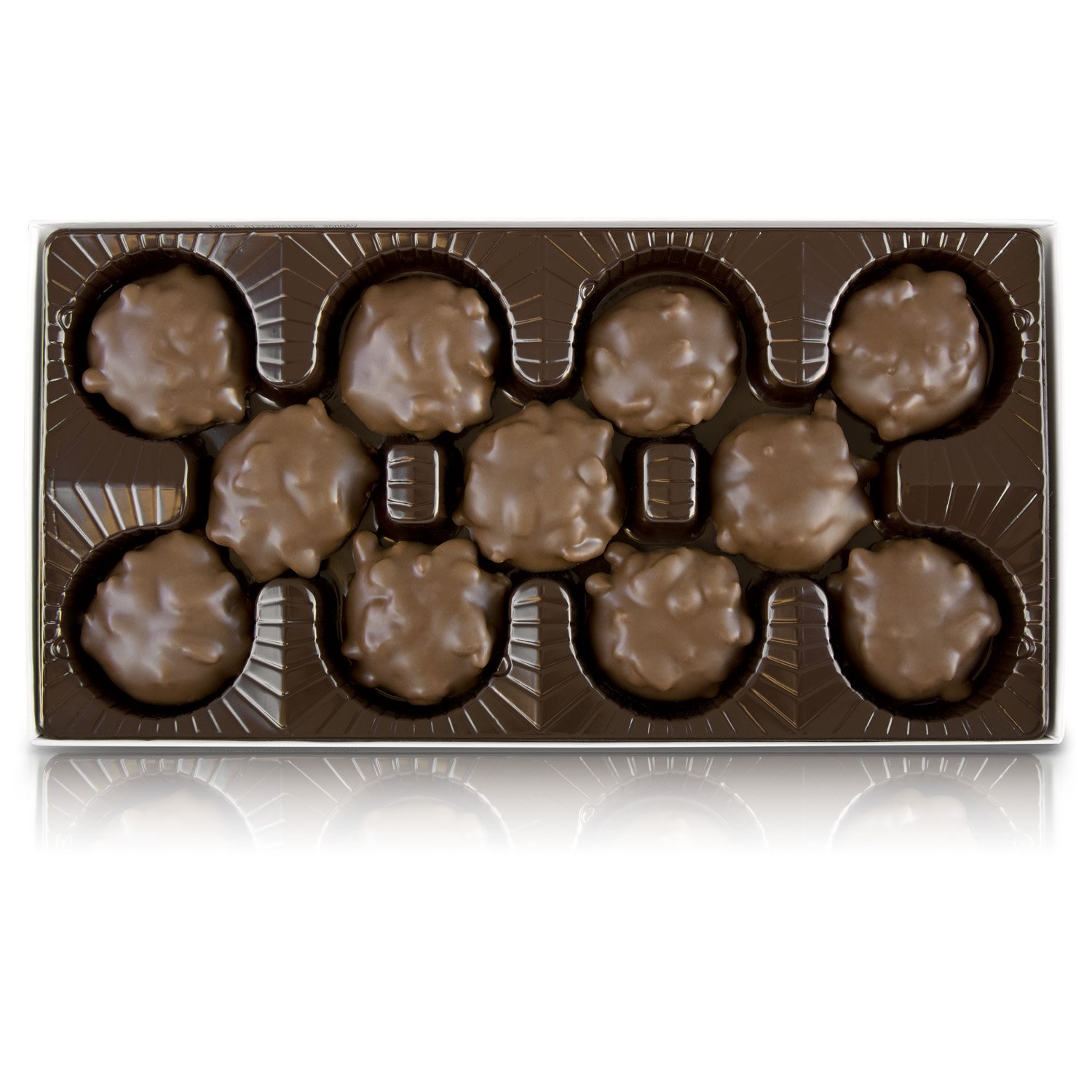 Pangburn's Millionaires Candy Box 9.75 Ounce Pangburn's Millionaires Candy Box 9.75 Ounce; Buttery Pecans, Creamy Caramel, Honey, and Mouthwatering Milk Chocolate; Texas Born, and Loved by All