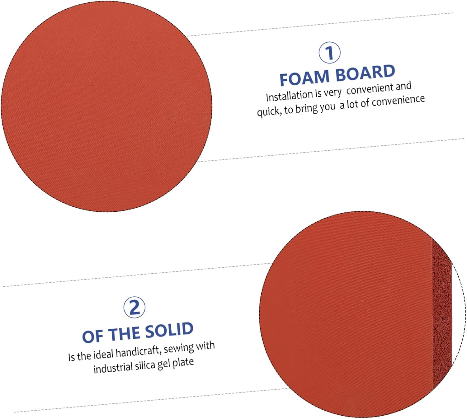 1Pc Pad Heat Transfer Mat Non Stick Insulated Pad for Sublimation and Vinyl Pressing Durable and Aging