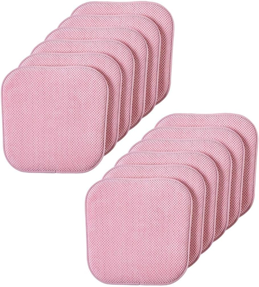GoodGram Premium Comfort Memory Foam Chair Pads
