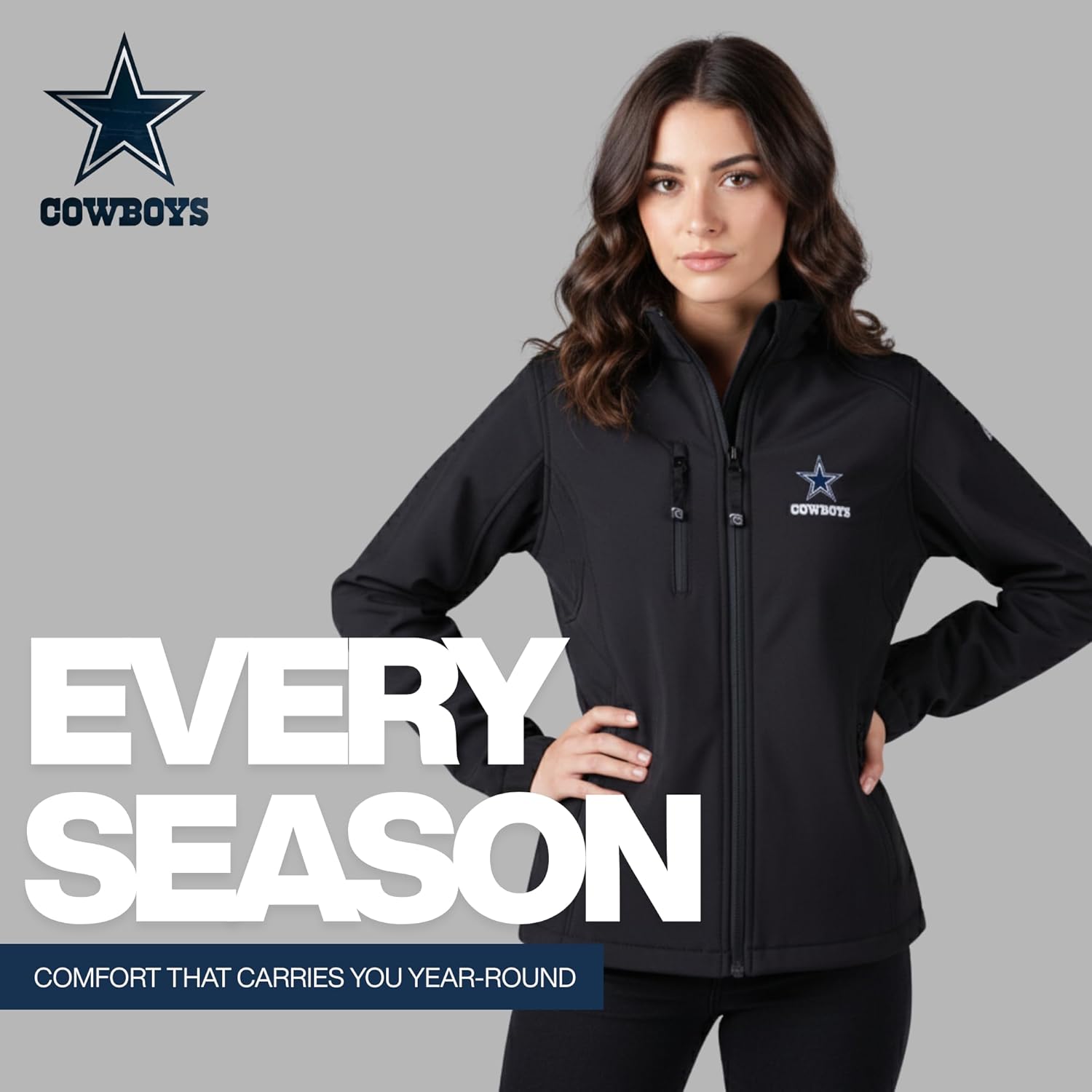 Dunbrooke NFL womens Softshell Jacket