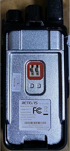 Miniatura 7 de Retevis RT68B Walkie Talkies de largo alcance para adultos, con cargador de 10 vías, carga más fácil y segura, radios bidireccionales recargables