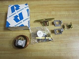 RANCO A30-301 Control Refrigeration, -3 Degree F Off, A30 Series, 5.5 Degree F ON, SPST Switch, 20.5 Degree F Warm ON, -24 Degree F Cold Off, A30301, ICE Machine Controls, 8.5 Degree F Differential