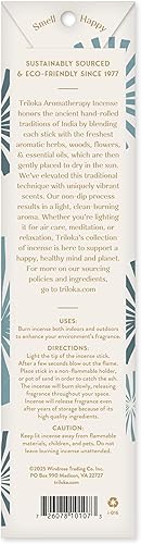 Vista 67 de Triloka Incienso original, sándalo, 10 varillas