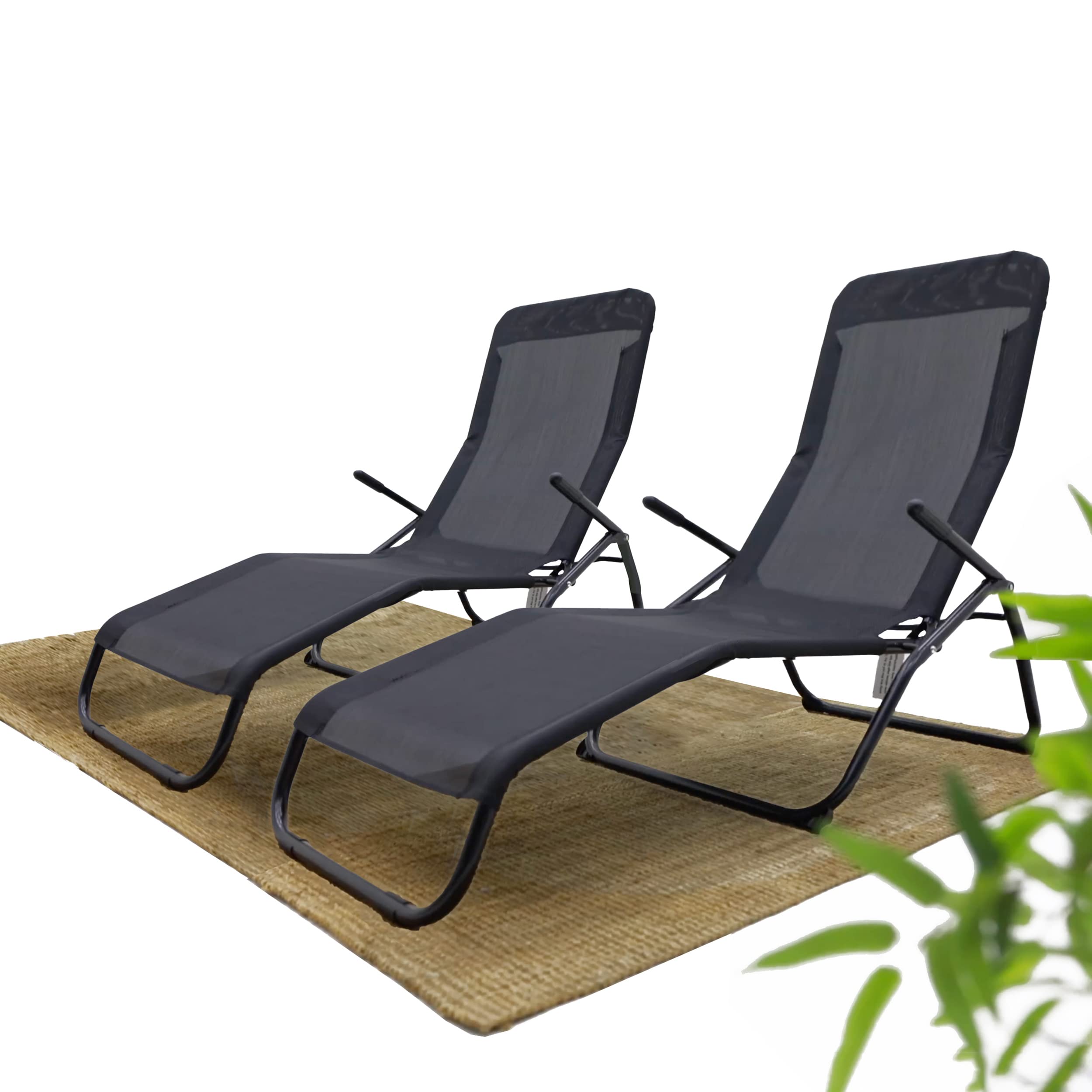 Buy GardenCo Deluxe Recliner Reclining Outdoor Sun Lounger Relaxer