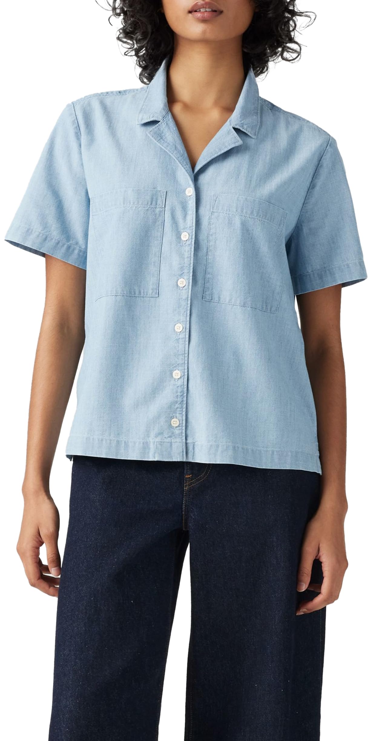 Levi's Sonny Camp Shirt Brass Organ, Brass Organ, M