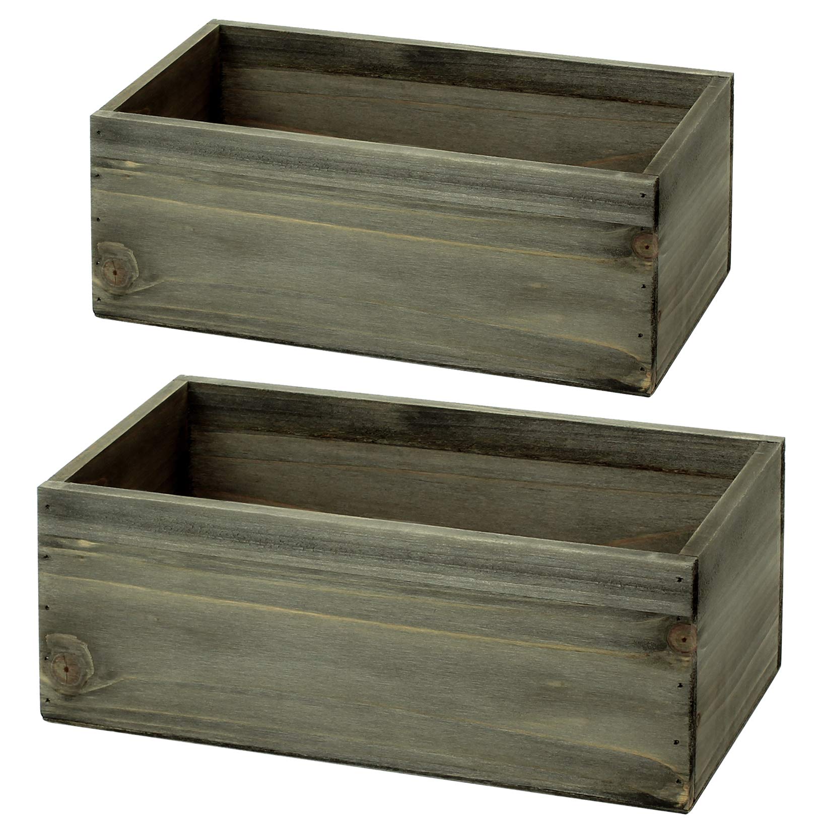 Buy Wood er Box Multiple Choices Wood Rectangular er Whitewashed Wooden