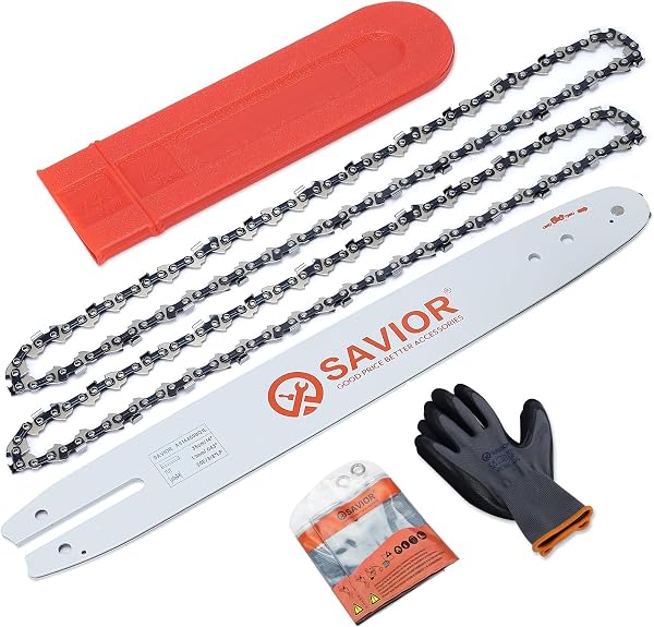 Chaîne de tronçonneuse 35 cm, pas 3/8"LP, 50 maillons, semi-ciseau