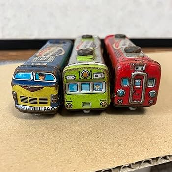 Amazon.co.jp: ICHIKO イチコー ブリキ おもちゃ 電車 鉄道