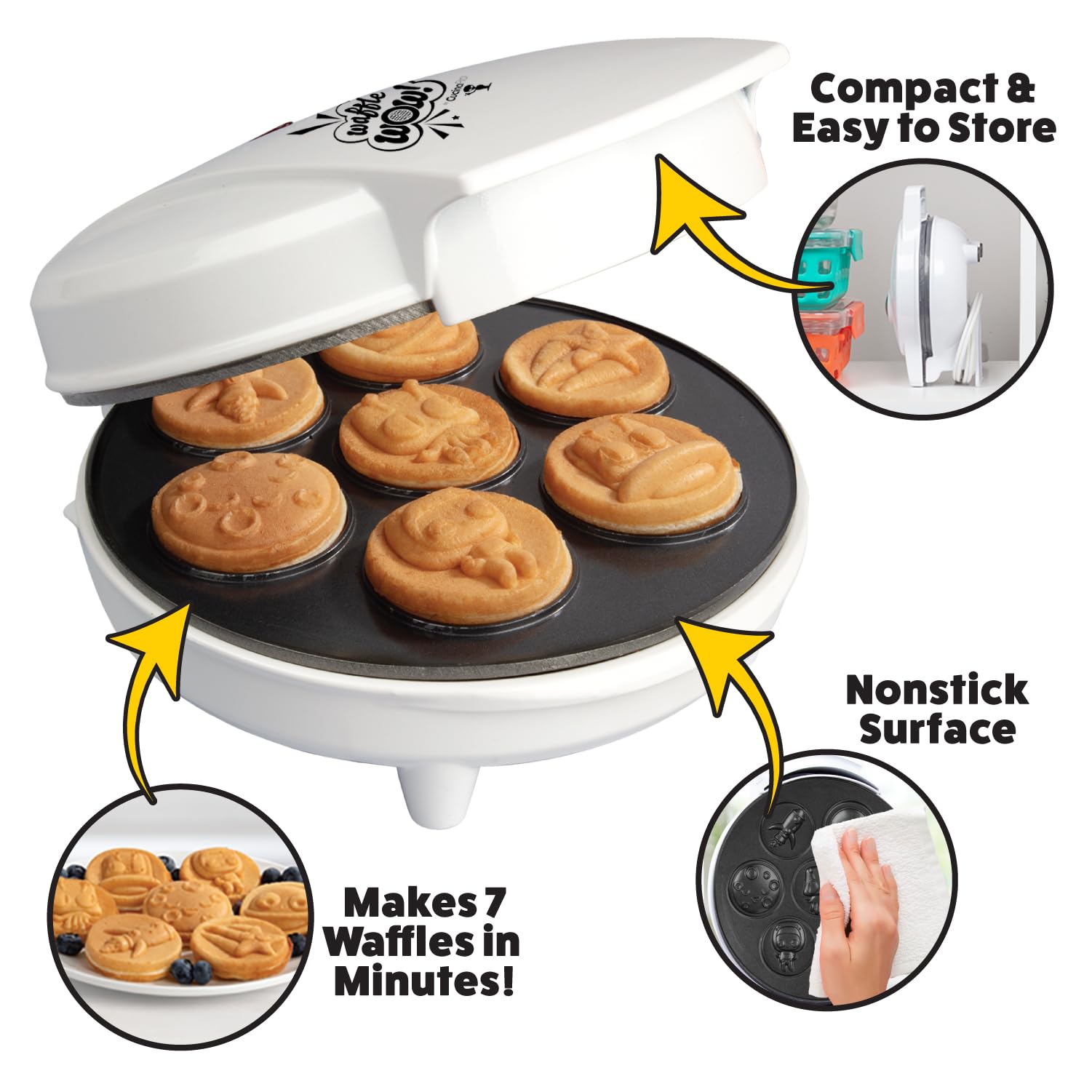 Outer Space Waffle Maker - Galactic Waffles! -2
