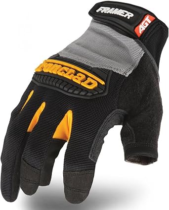 Ironclad Framer Gloves Black and Gray Extra-Large 1