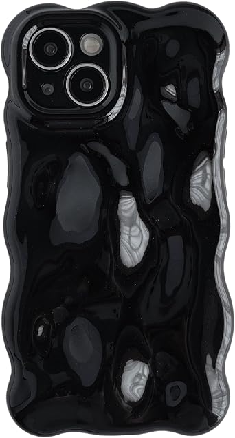 Caseative for iPhone 15 Case, Light Black