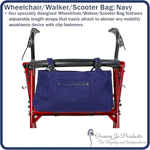 Vista 2 de Silla de ruedas/andador/bolsa de scooter Azul marino