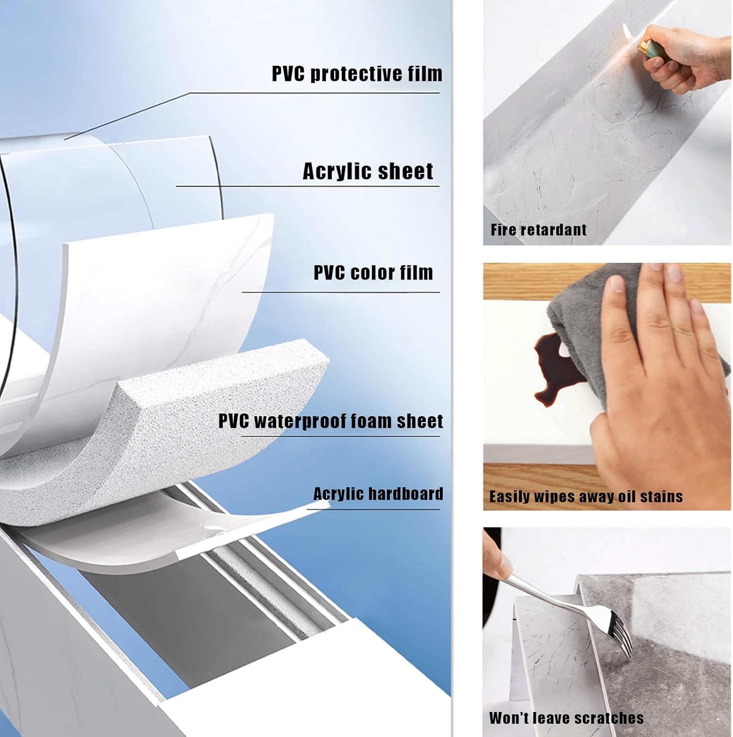 Weatherproofing Pipe Coverings, Straight Tube Enclosure Weatherproofing Coverings for Under Sink Pipes Ducting Venting Hidding(L W D 60×18×18Cm/23.6×7.1×7.1In)