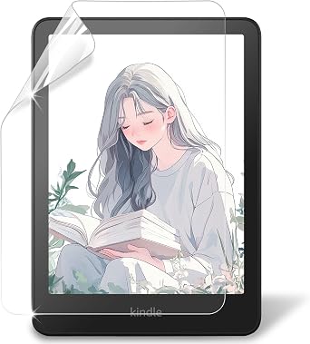 Lifeinnotech Kindle Colorsoft Signature Edition / Kindle Paperwhite Signature Edition 12th Gen 2024 Protective Film Blue Light Cut Film Anti-Glare Anti-Fingerprint Anti-Bacterial