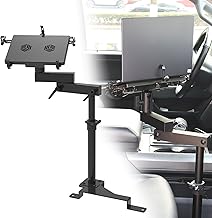 MELIPRON Truck Laptop Mount Fit for 15-25 Ford F150, 17-25 F250, F350, F550, No-Drilling