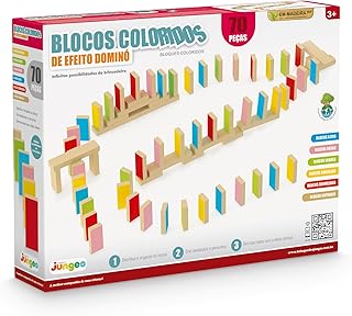 Blocos Coloridos Junges - 70 peças