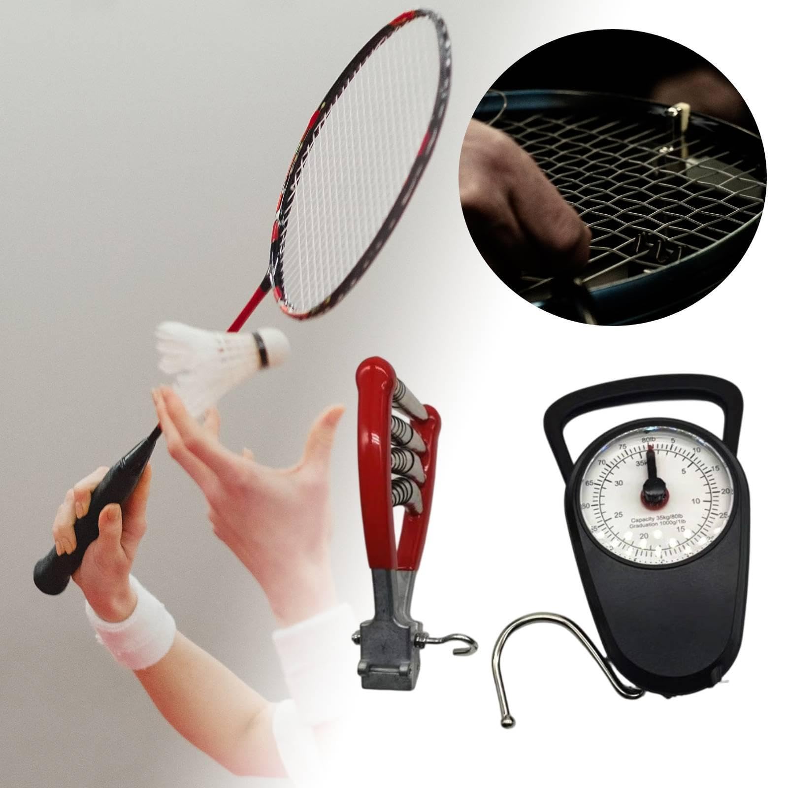 Morsetto di Partenza Sportivo, Morsetto per Incordatura Badminton, Attrezzatura da Tennis Ad Alta Resistenza