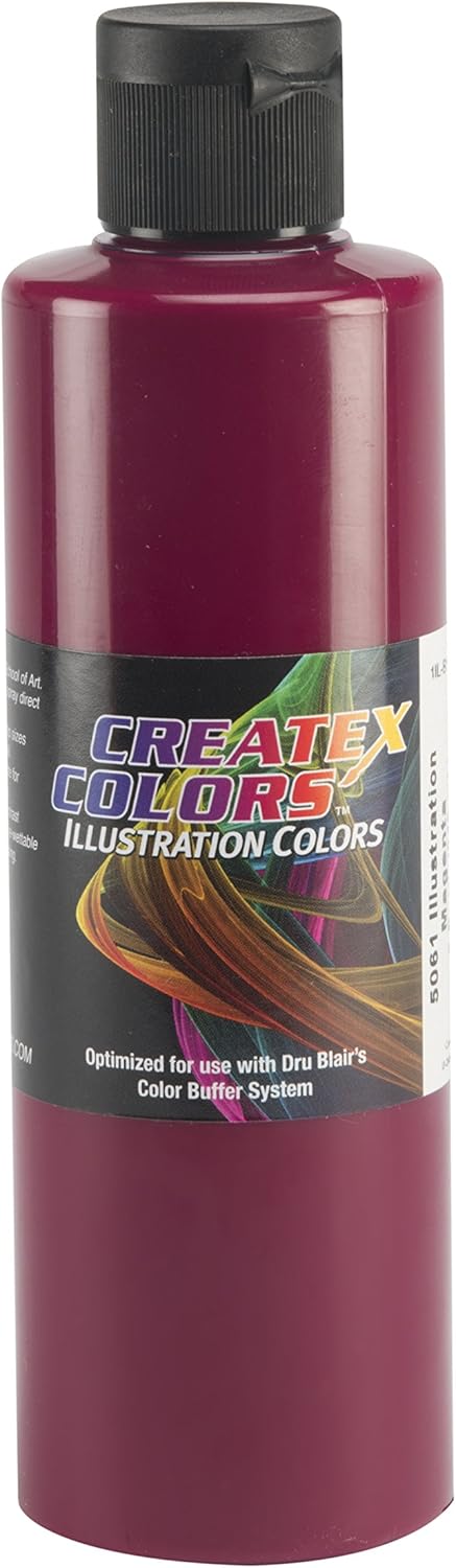 Createx Colors Paint for Airbrush, 8 oz, Illustration Sepia