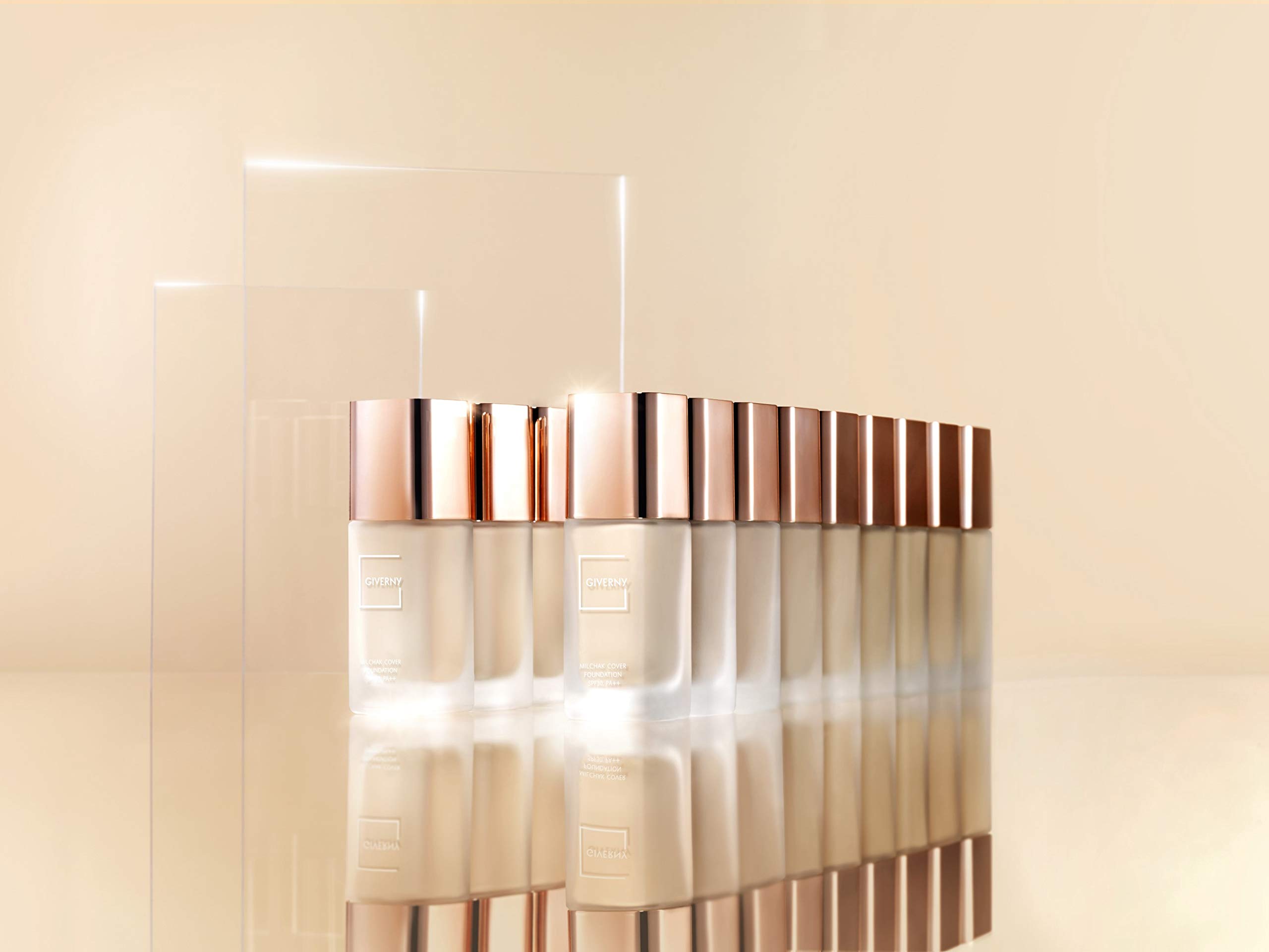 Amazon | 【正規品】GIVERNY(ジヴェルニー) Milchak Cover Foundation
