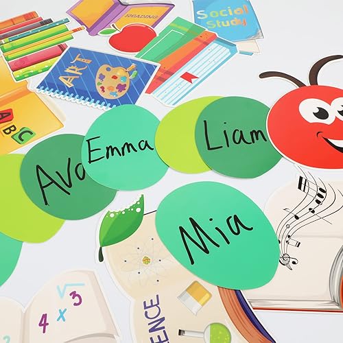 Vista 208 de Juego de decoración de invierno "Snow in Love with Jesus" (La nieve está enamorada de Jesús), con fondo, recortes y bordes de nieve para aula