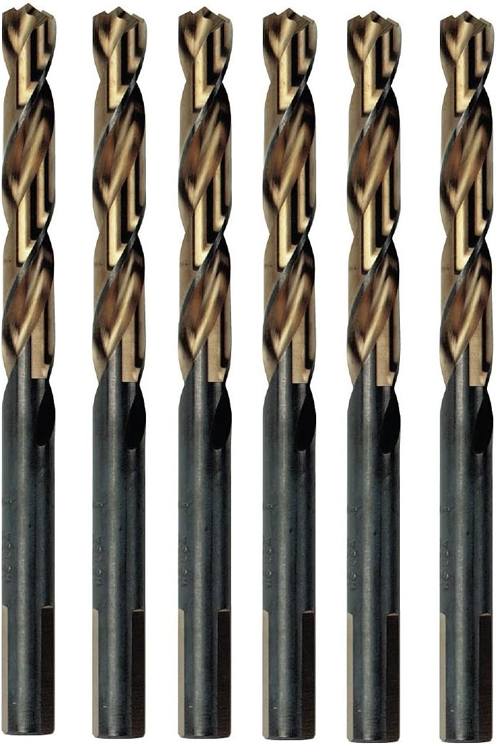 Irwin Tools 73117 17/64-Inch Turbomax Jobber Length, 6-Pack