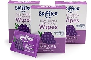 Baby Oral Care Tooth Wipes - Gum & Teeth Wipe Tissues for...