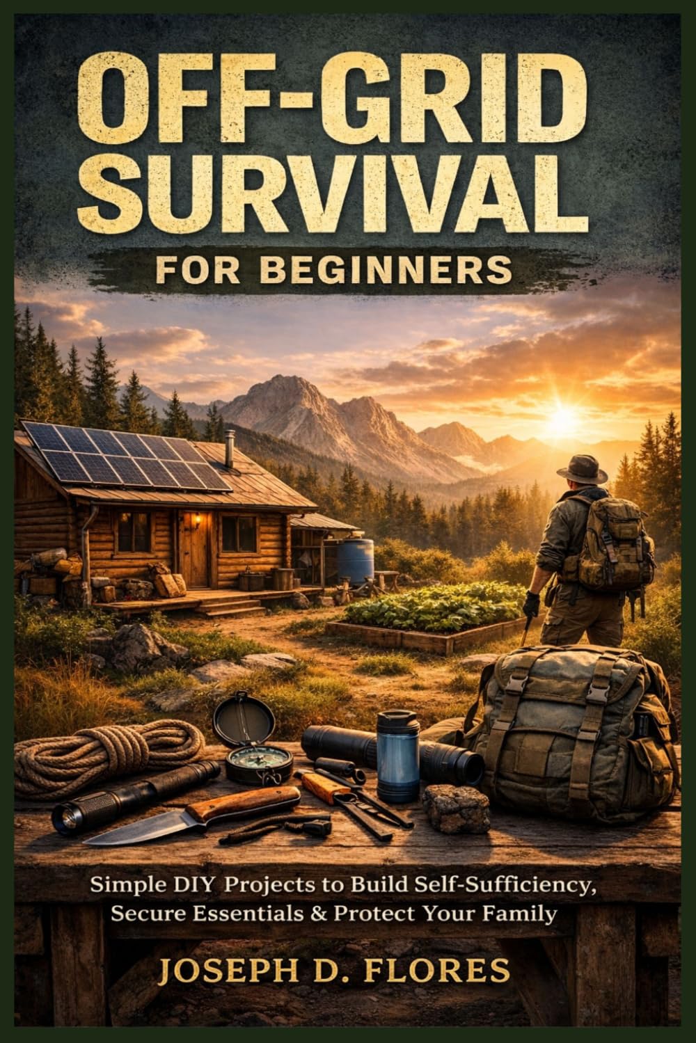 Off-Grid Survival for Beginners: Simple DIY Projects to Build Self-Sufficiency, Secure Essentials & Protect Your Family