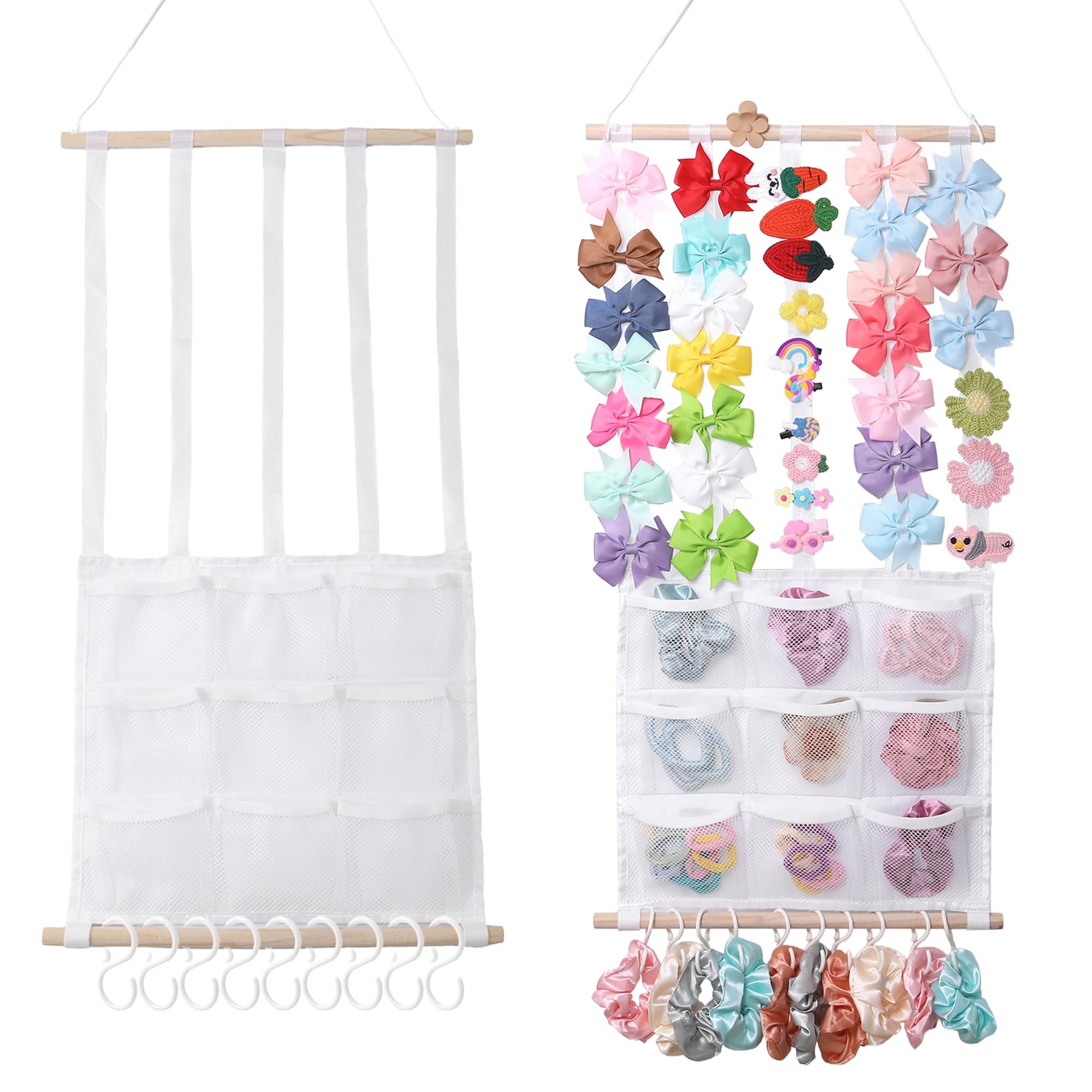 TKLVDFK Hair Headband Organizer Bow Organizer