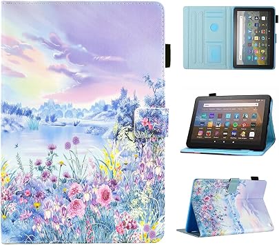 Case for Kindle Fire HD 8 & 8 Plus 12th/10th Generation 2024/2022/2020
