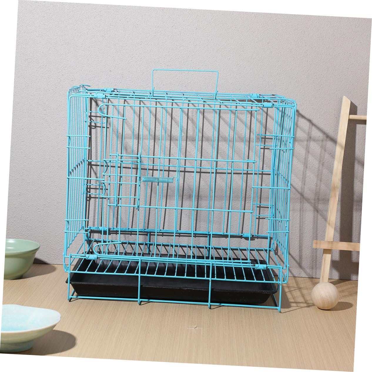 LIOOBO Pet Carrier for Cats Bunny Cage Wire Pet Cage Portable Kitten Carrier Hard Shell