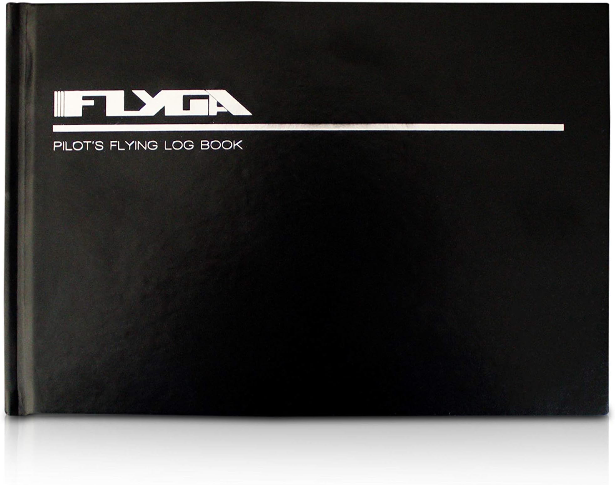 FlyGAPilot Logbook - CAA & EASA Compliant - For PPL(A), LAPL & Qualified Aviation Pilots - Faux Leather Hardback (18.5 x 25cm)