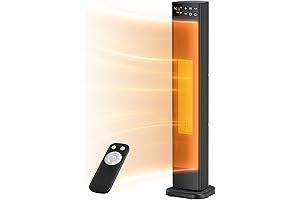 PELONIS 30 Inch Electric Standing Heater Indoor Tower heater with thermostat for...
