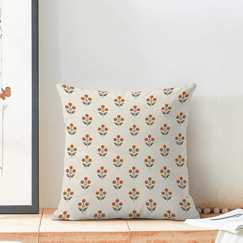 Miniatura 10 de Juego de 2 fundas de almohada del Día de San Patricio de 18 x 18 pulgadas, fundas de almohada cuadradas de lino decorativas de primavera con diseño