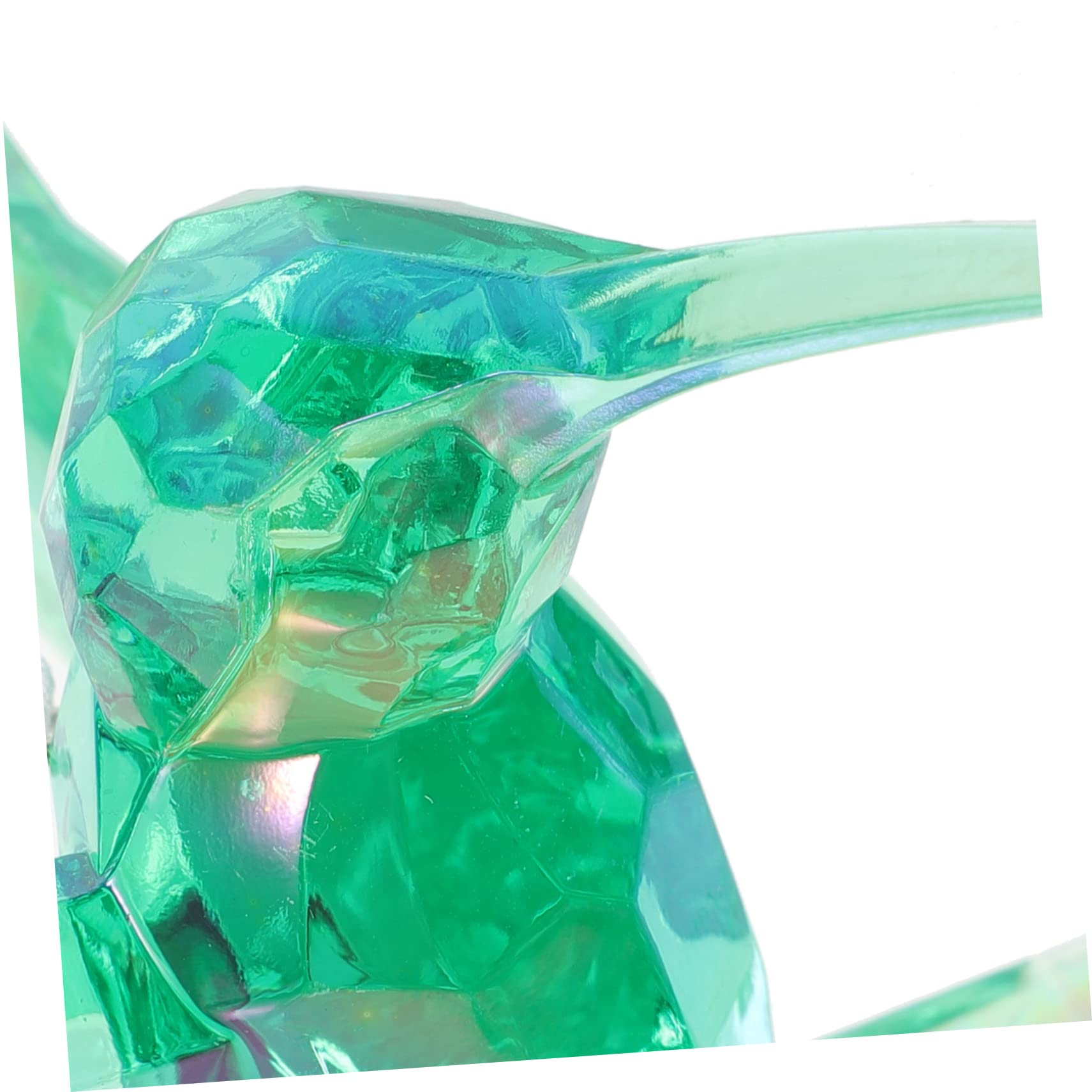 Alipis 9pezzi Ciondolo Acrilico Colibrì Decorativo Pendenti Iridescenti Per Decorazione Di Alberi Di Natale e Wreaths Qualità Premium e Design Elegante