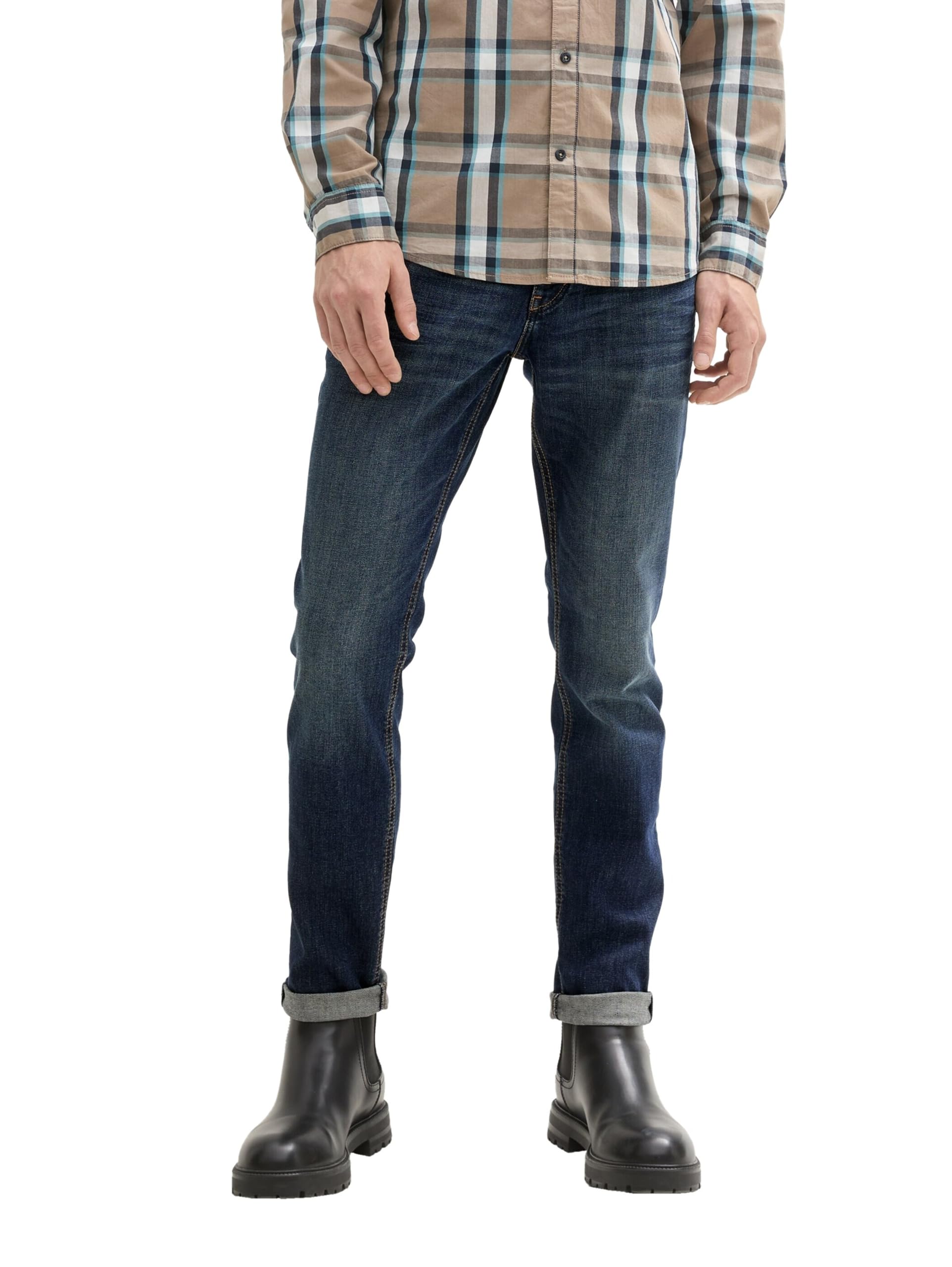 TOM TAILOR Men's Troy Slim Fit Jeans with Stretch