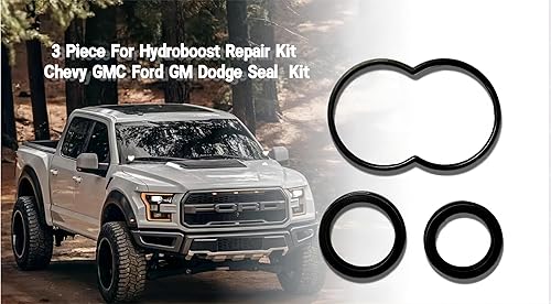 Miniatura 2 de LXJZCP Kit de reparación Hydroboost de 3 piezas para Chevy GMC Ford GM Dodge Kit de sello Hydro-Boost Fuga