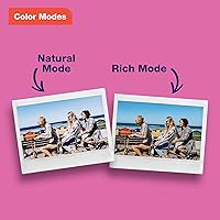 Vista 5 de Fujifilm Instax Link Wide - Impresora, color blanco ceniza