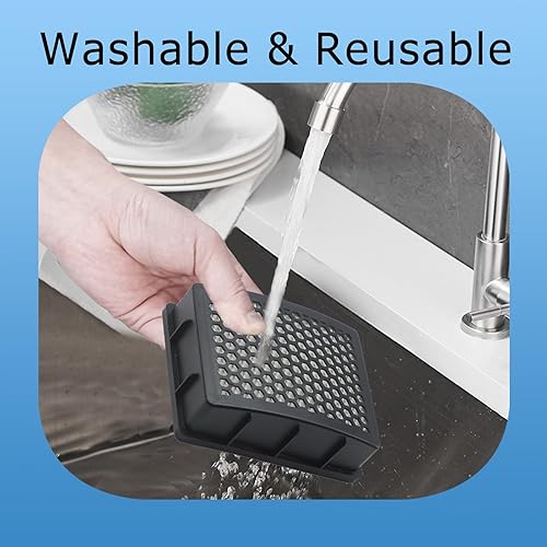 Miniatura 7 de Paquete de 2 filtros HEPA K3010 compatibles con montantes sin bolsa Kenmore y aspiradora Kenmore Intuition BU4018 BU4020 BU4021 BU4022 BU4050 BU3040