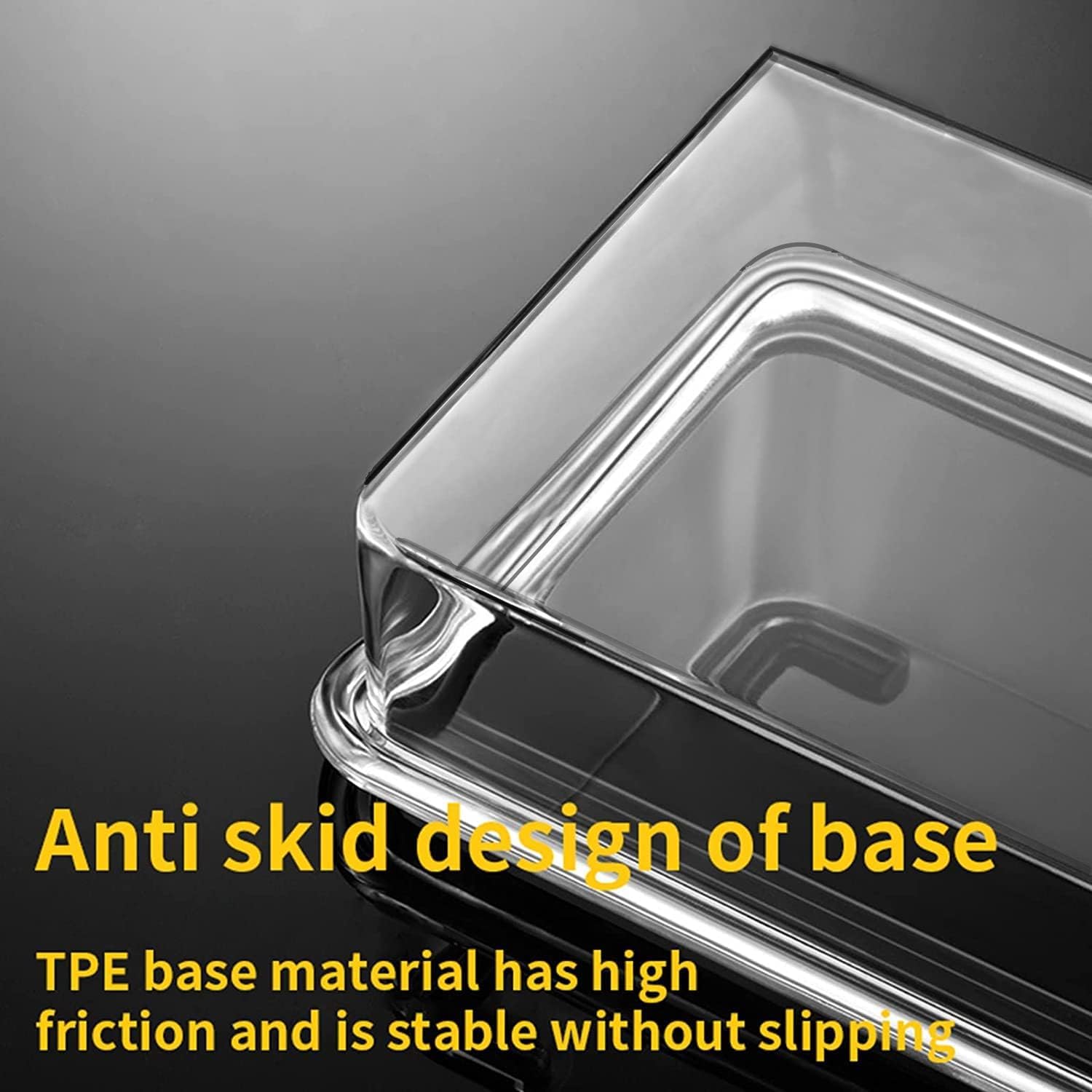 Caja de condimentos transparente de 4 piezas, vinagre con tapa y cuchara, condimentos para azúcar, sal, pimienta y otras especias 6