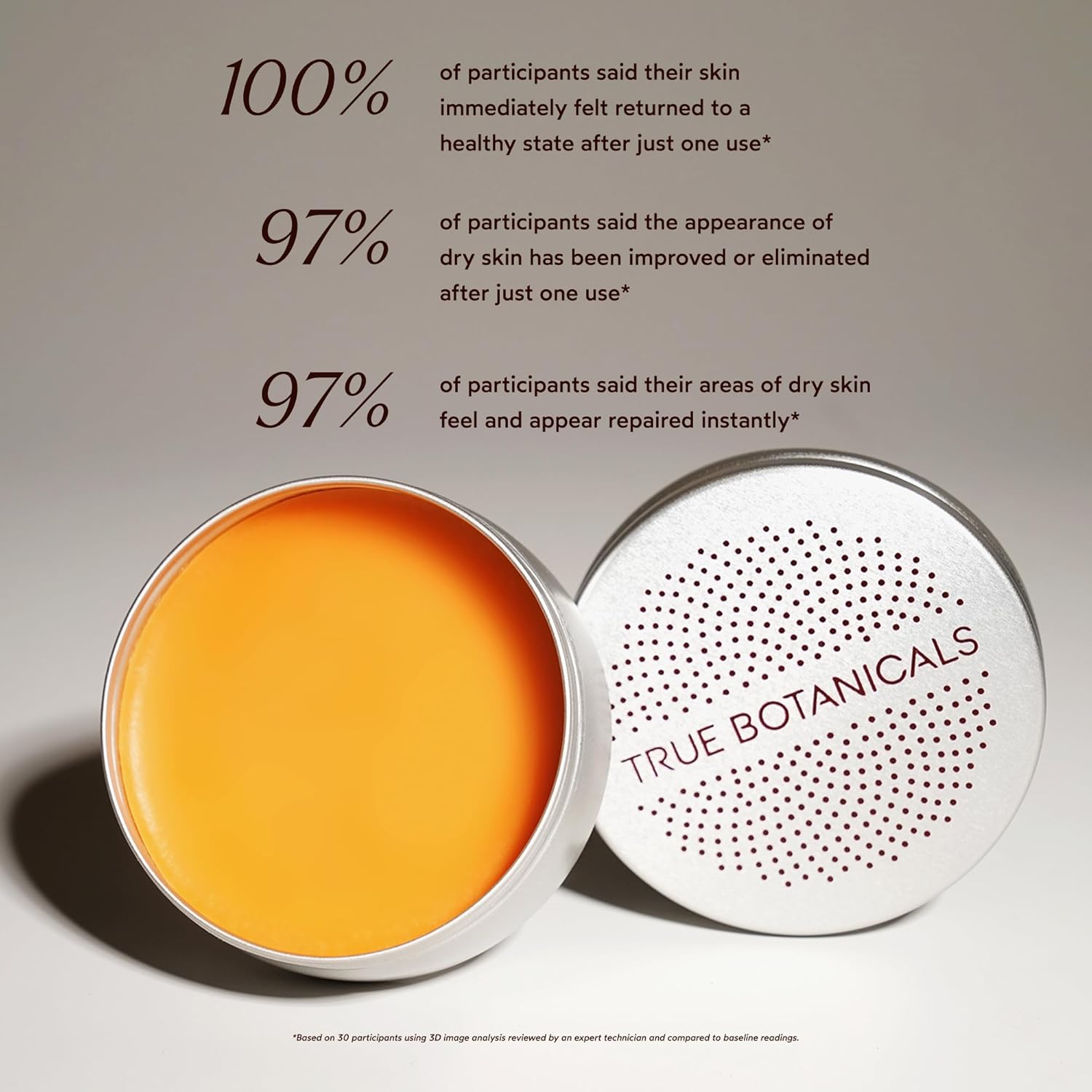 True Botanicals Natural Everything Rescue Balm | Soothe, Calm & Restore Dry Skin | Full Body Moisture | Calendula, Eucalyptus & Illipe Butter | Dermatologist Tested, All Natural, Vegan | 1.7oz | 50 ml - Image 3