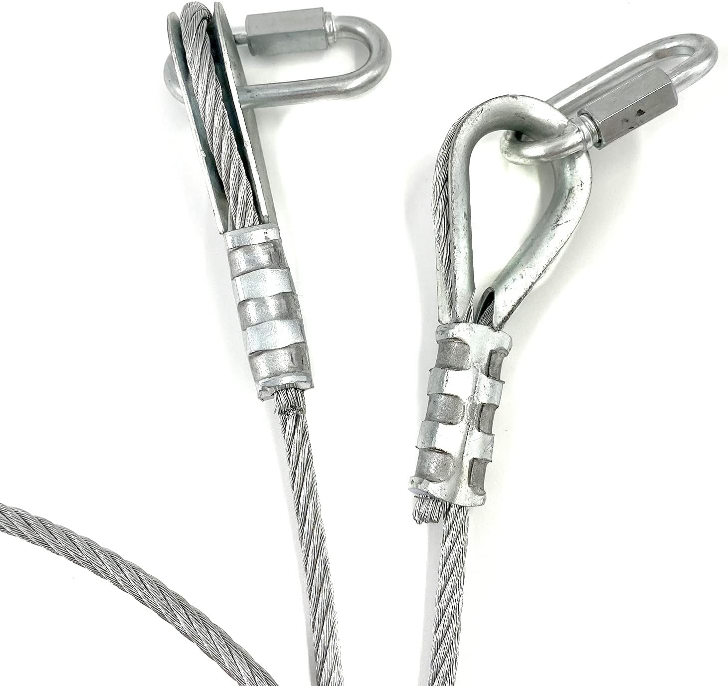 2pcs Gorilla Lift replacement Gorilla Cables install with EZ cable Clips tailgate assist parts 15 minute