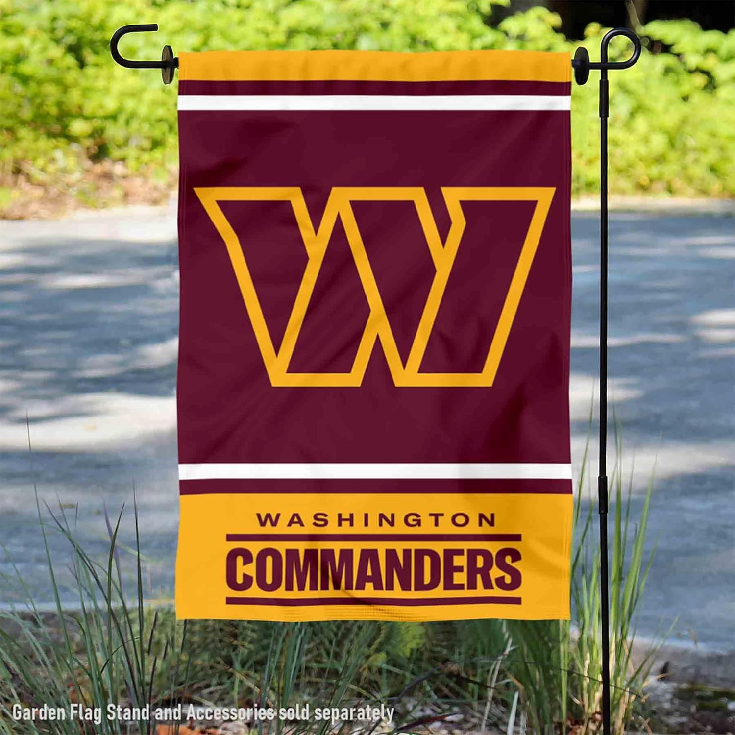 Washington Commanders Garden Flag Double Sided Banner - Image 2