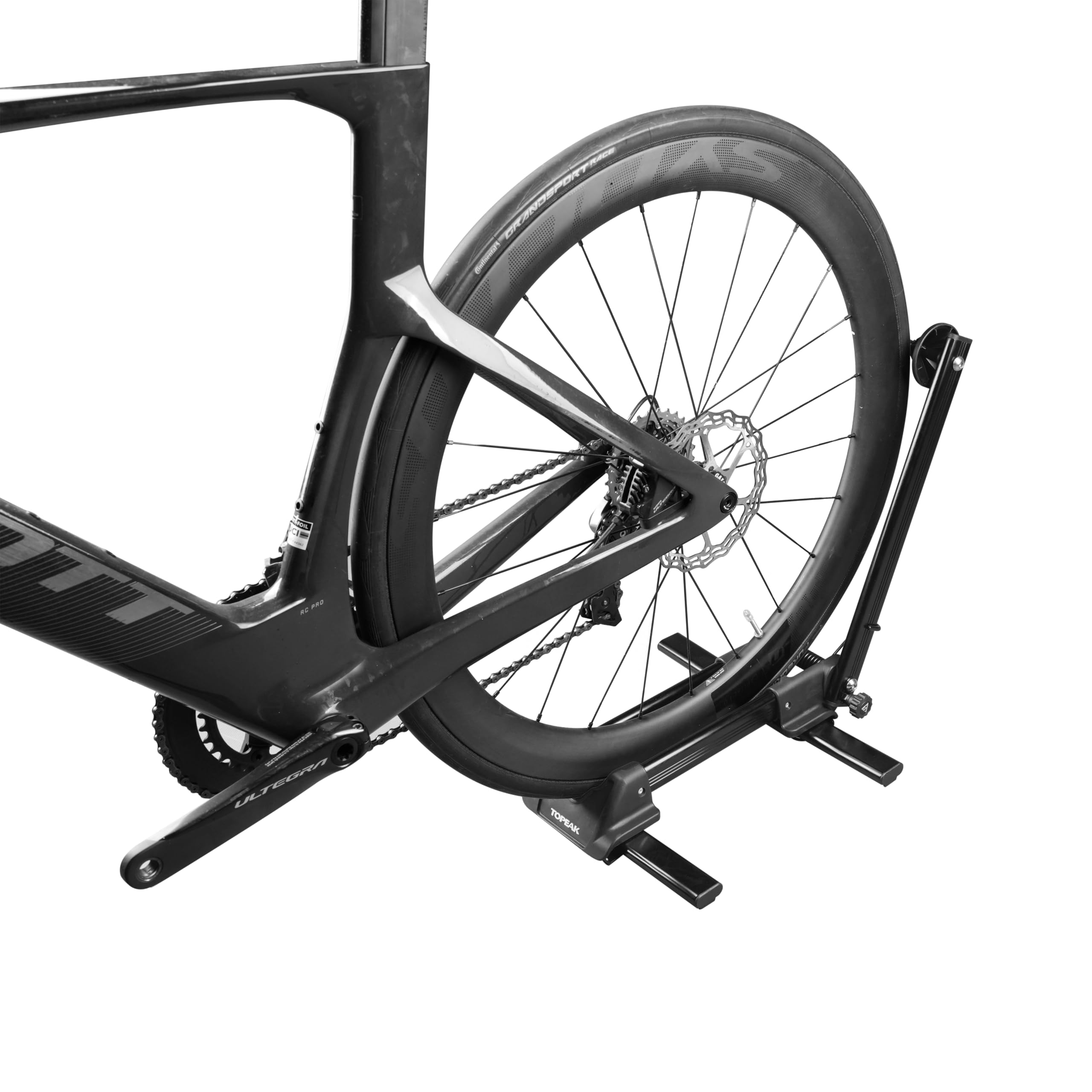Topeak Lineup Stand Fahrradständer aus Aluminium, faserverstärkter und Kunststoff in der Farbe Schwarz, Belastung: bis 20 kg, Größe 45 x 37 x 36, 15900057