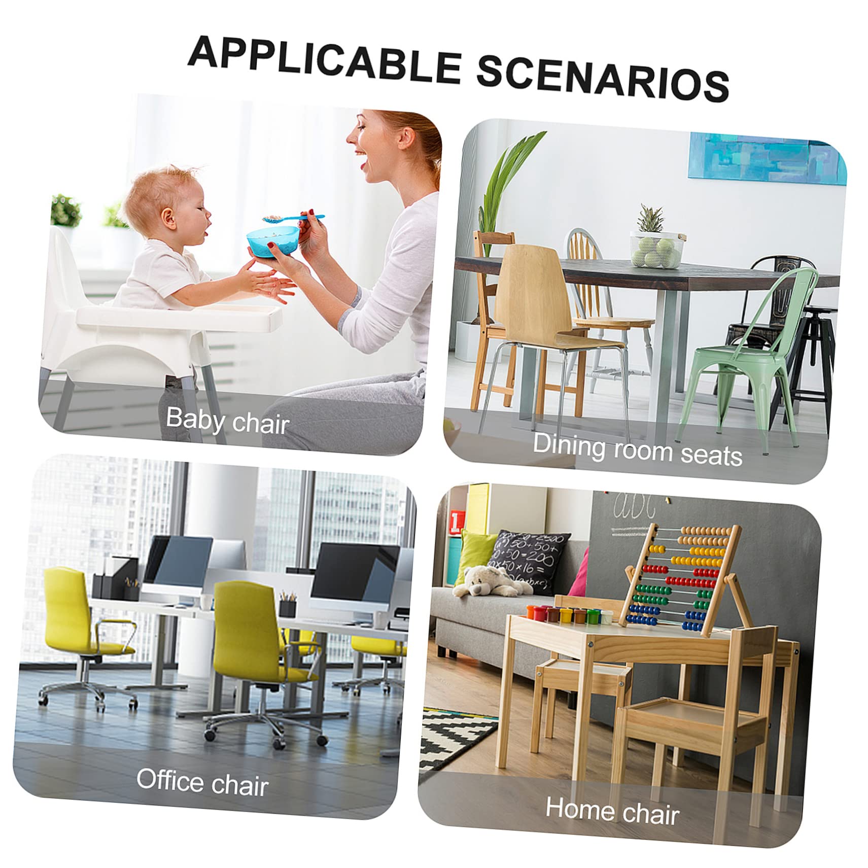 ibasenice Cojín Elevador Infantil Refuerzo Almohadilla Del Asiento Elevador Mesa De Niño Elevador Para Trona De Bebe Trona Portatil Para Viaje Respirable Cojín Del Asiento Viajar Cuero Pu