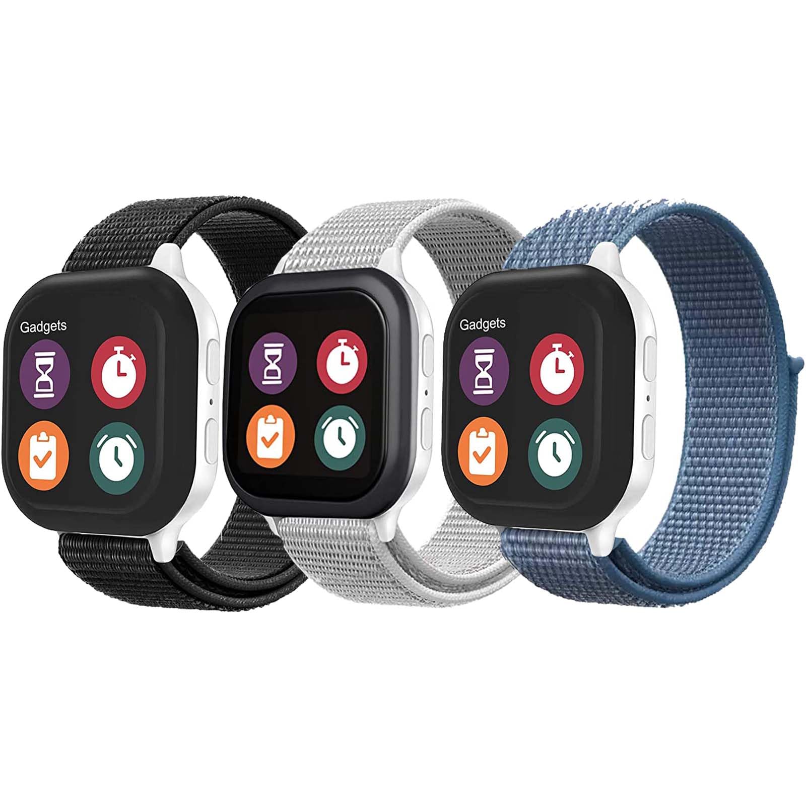 Sport Loop Band Compatible with Apple Watch Band 49mm 46mm 45mm 44mm 42mm 41mm 40mm 38mm Nylon Women Men Stretchy Elastic Braided Replacement